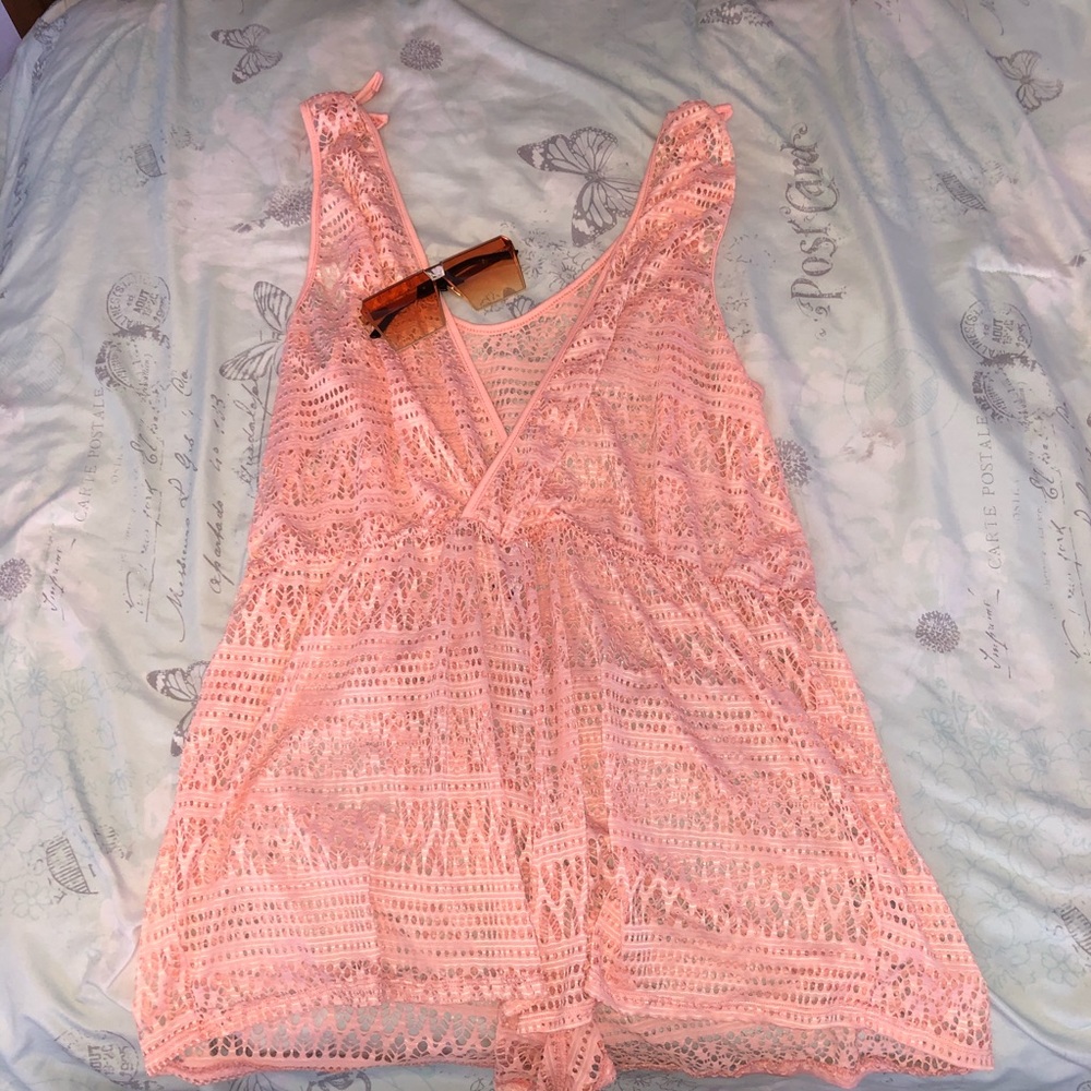 Swim Cover Up Romper!! 🏝